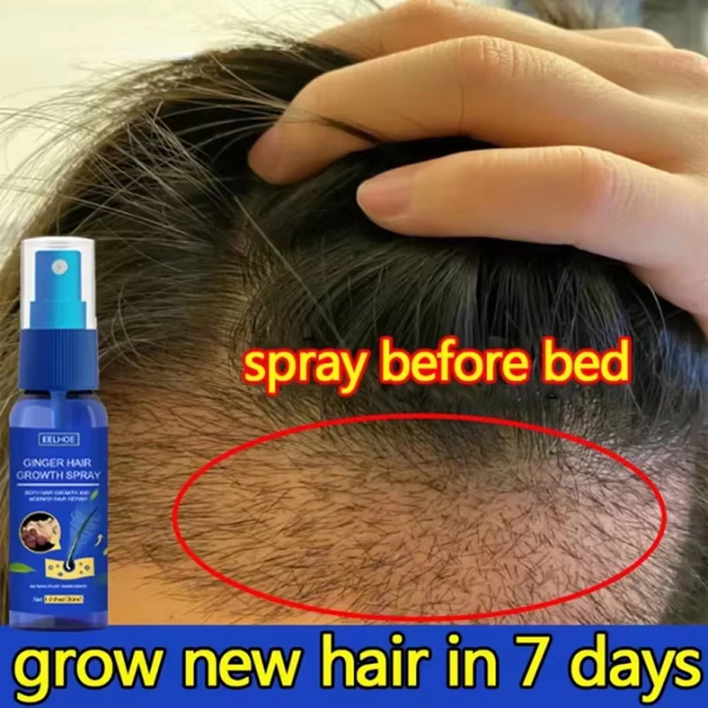 Hair Care Products - Szybki Spray na Porost Włosów z