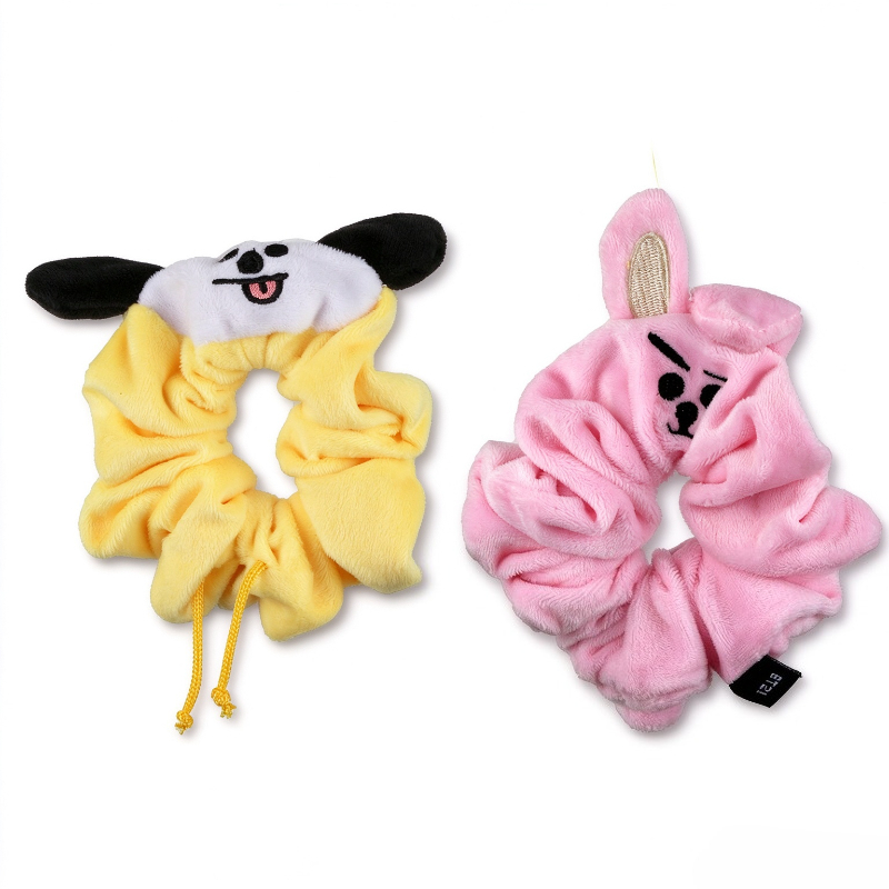 BT21 – urocza, pluszowa gumka  – Hair Care Korean Products recenzja i cena